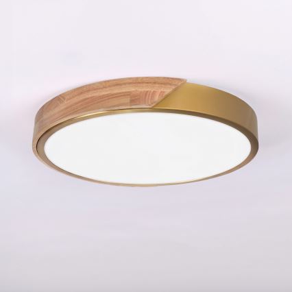 BRILAGI - LED loftlampe PILANA LED/24W/230V eg/guld Ø 30 cm