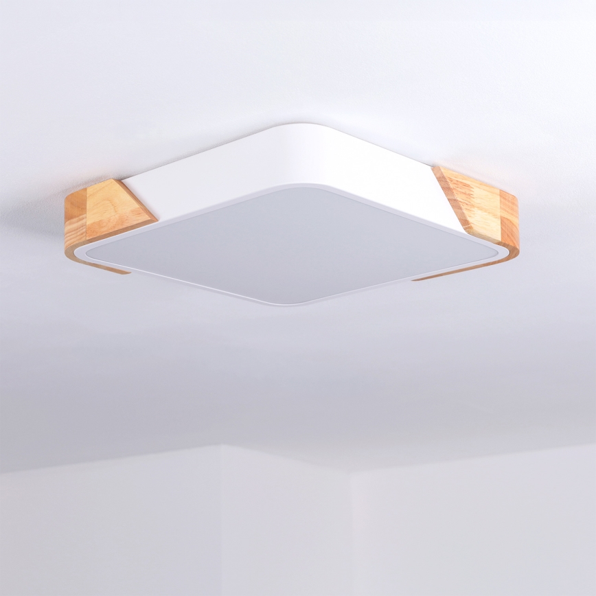Brilagi - LED loftlampe PILANA LED/24W/230V eg/hvid 32x32 cm