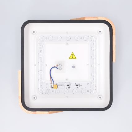 Brilagi - LED-loftlampe PILANA LED/24W/230V eg/sort, 32x32 cm