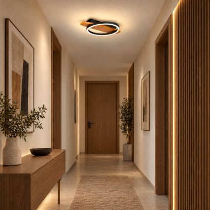 BRILAGI - LED loftlampe PLANK LED/16W/230V 4000K 30x40 cm træ