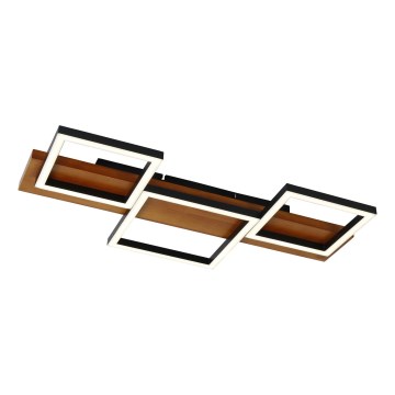 Brilagi - LED loftlampe PLANK LED/30W/230V 4000K 34,5x65 cm træ