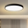 Brilagi - LED Loftlampe POOL LED/128W/230V 3000/4500/6000K Ø 100 cm sort