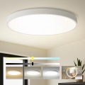 Brilagi - LED loftlampe POOL LED/180W/230V 3000/4000/6000K Ø 120 cm hvid