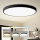 Brilagi - LED loftlampe POOL LED/180W/230V 3000/4000/6000K Ø 120 cm sort
