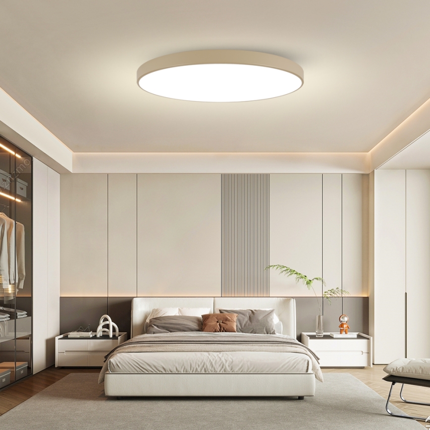 Brilagi - LED-loftlampe POOL LED/180W/230V 3000/4500/6000K Ø 120 cm beige