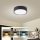 Brilagi - LED loftlampe POOL LED/18W/230V 3000/4000/6000K Ø 20 cm sort