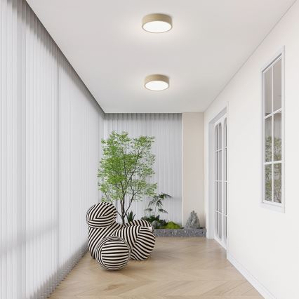 Brilagi - LED-loftlampe POOL LED/18W/230V 3000/4000/6000K Ø 20 cm beige