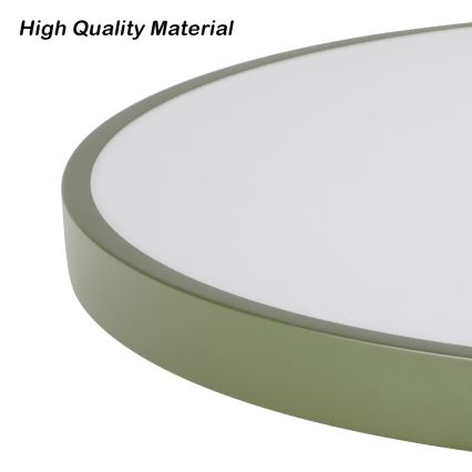 Brilagi - LED loftlampe POOL LED/36W/230V 3000/4000/6000K Ø 30 cm grøn