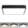 Brilagi - LED loftlampe POOL LED/36W/230V 3000/4500/6000K 40x40 cm sort