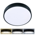 Brilagi - LED loftlampe POOL LED/36W/230V 3000/4500/6000K diameter 30 cm sort