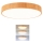 Brilagi - LED loftlampe POOL LED/48W/230V 3000/4000/6000K Ø 40 cm i trælook