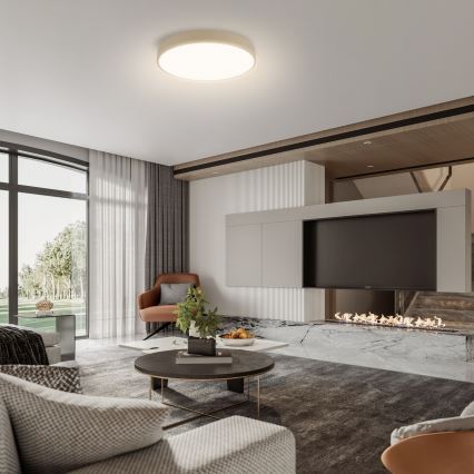 Brilagi - LED loftlampe POOL LED/48W/230V 3000/4500/6000K Ø 40 cm beige