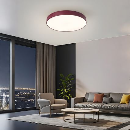 Brilagi - LED-loftlampe POOL LED/60W/230V 3000/4000/6000K Ø 50 cm bordeaux