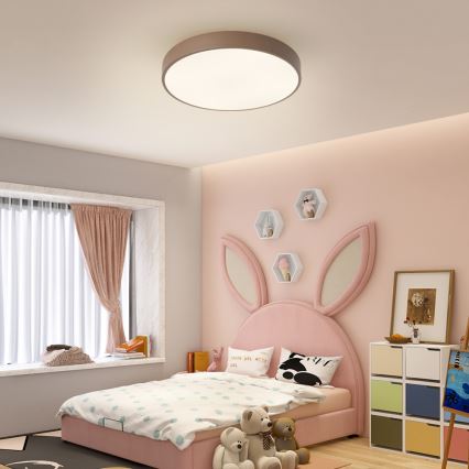 Brilagi - LED-loftlampe POOL LED/60W/230V 3000/4000/6000K Ø 50 cm brun