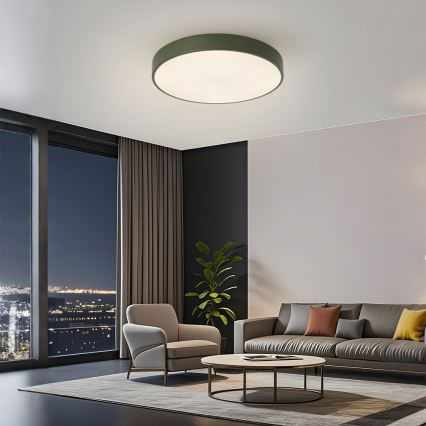 Brilagi - LED loftlampe POOL LED/60W/230V 3000/4000/6000K, diameter 50 cm, grøn