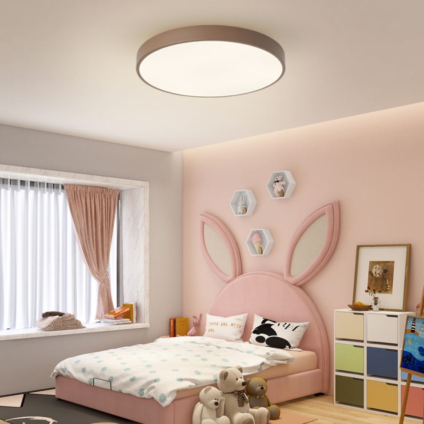 Brilagi - LED loftlampe POOL LED/60W/230V 3000/4000/6000K Ø 60 cm brun