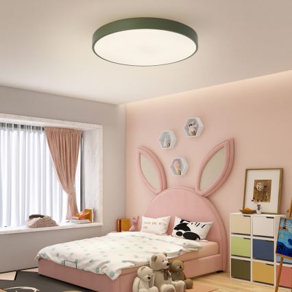 Brilagi - LED loftlampe POOL LED/60W/230V 3000/4000/6000K Ø 60 cm grøn