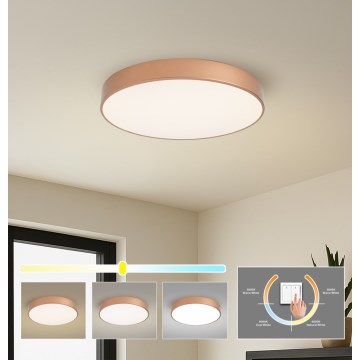 Brilagi - LED-loftlampe POOL LED/60W/230V 3000/4000/6000K Ø 50 cm bronzefarvet