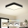 Brilagi - LED-loftlampe POOL SQUARE LED/36W/230V 3000/4000/6000K 40x40 cm sort