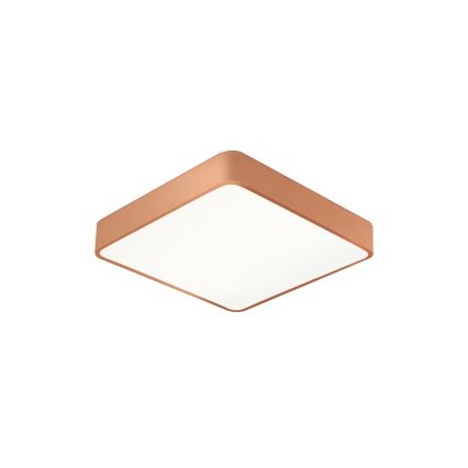 BRILAGI - LED loftlampe POOL SQUARE LED/48W/230V 3000/4000/6000K 50x50 cm kobberfarvet