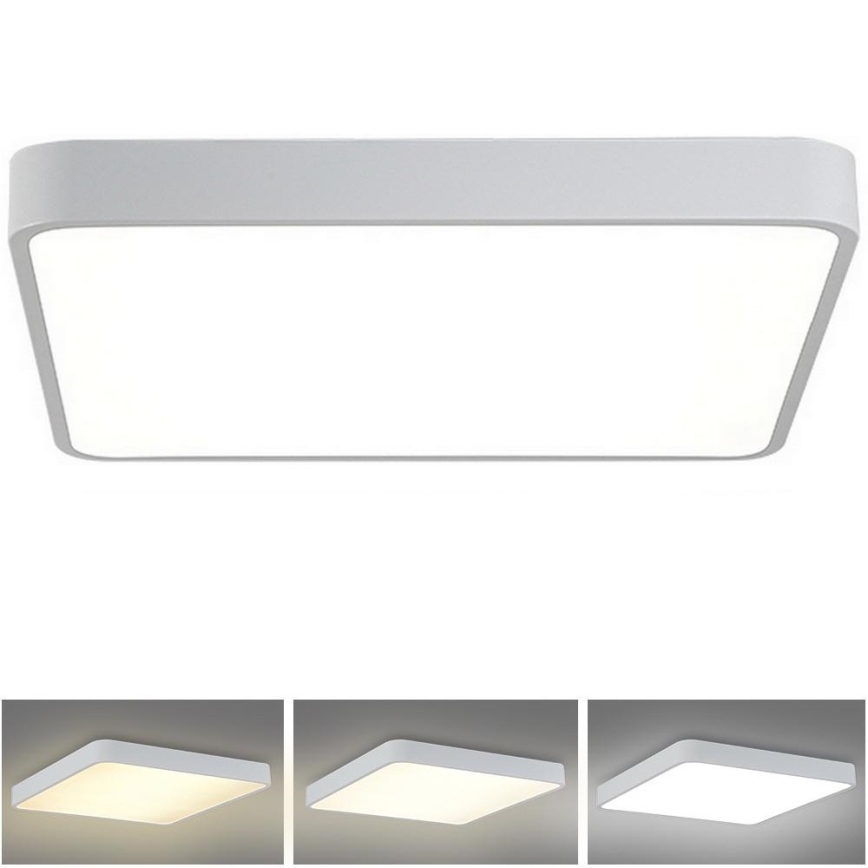 Brilagi - LED Loftlampe POOL SQUARE LED/48W/230V 3000/4500/6000K 50x50 cm hvid