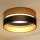 Brilagi - LED loftlampe ROYAL LED/24W/230V diameter 45 cm sort/guldfarvet