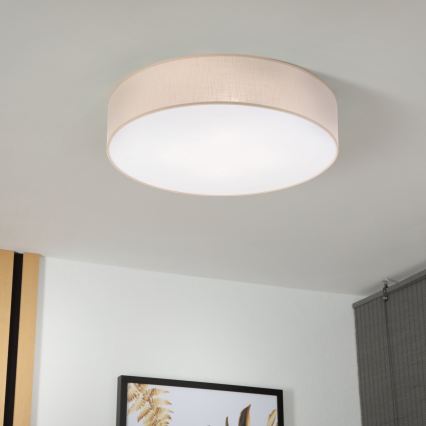 Brilagi - LED-loftlampe SIRIJA 4xE27/15W/230V Ø 60 cm beige