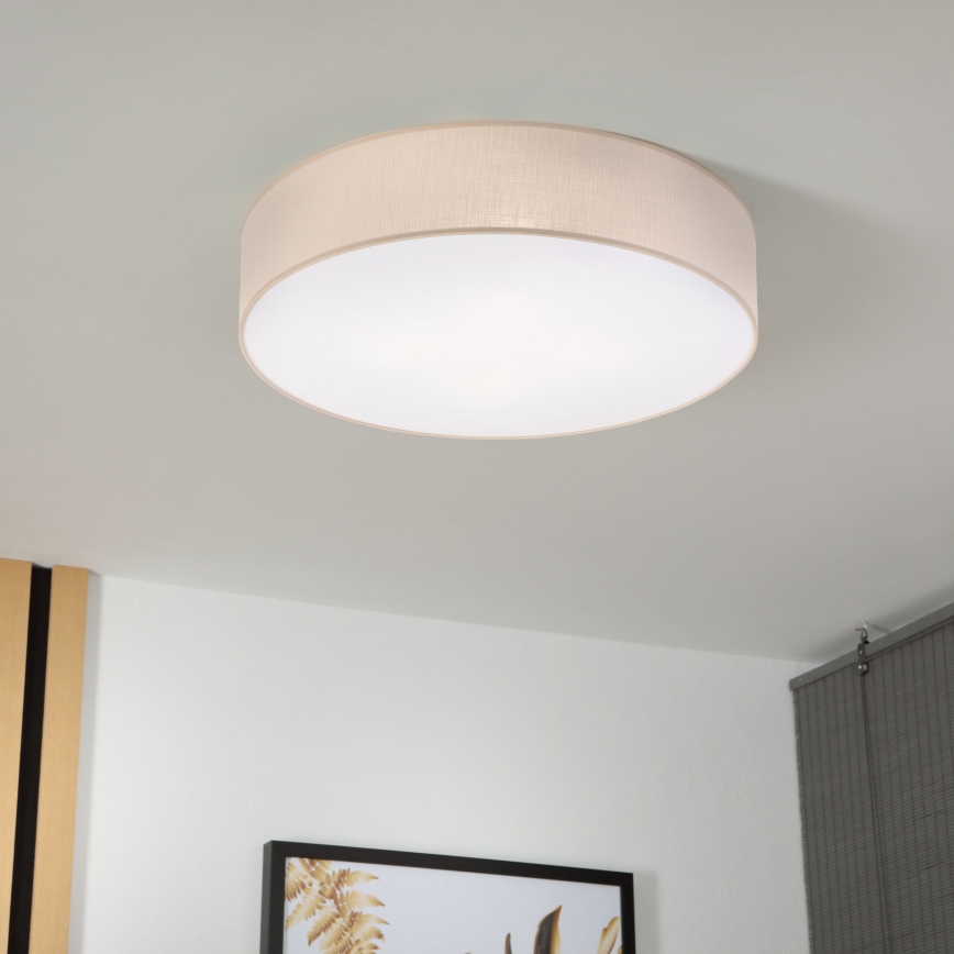 Brilagi - LED-loftlampe SIRIJA 4xE27/15W/230V Ø 60 cm beige