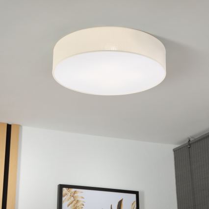 Brilagi - LED loftlampe SIRIJA 4xE27/15W/230V Ø 60 cm cremefarvet
