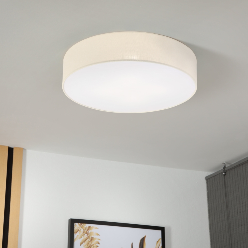 Brilagi - LED loftlampe SIRIJA 4xE27/15W/230V Ø 60 cm cremefarvet