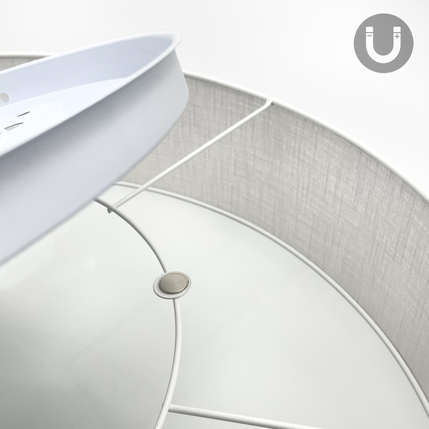 Brilagi - LED-loftlampe SIRIJA 4xE27/15W/230V Ø 60 cm hvid