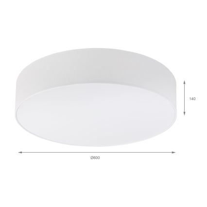 Brilagi - LED-loftlampe SIRIJA 4xE27/15W/230V Ø 60 cm hvid