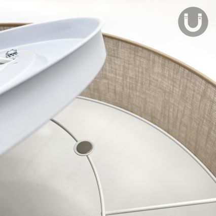 Brilagi - LED-loftlampe SIRIJA 4xE27/60W/230V Ø 60 cm beige