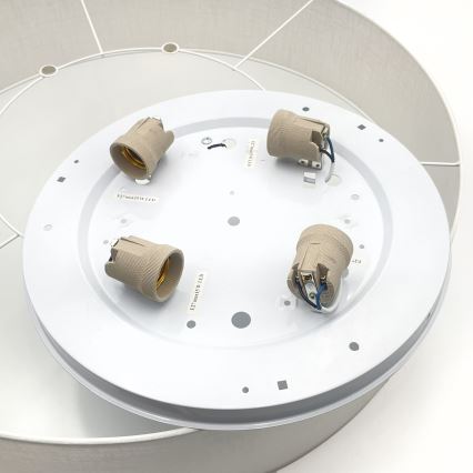 Brilagi - LED-loftlampe SIRIJA 4xE27/60W/230V Ø 60 cm hvid