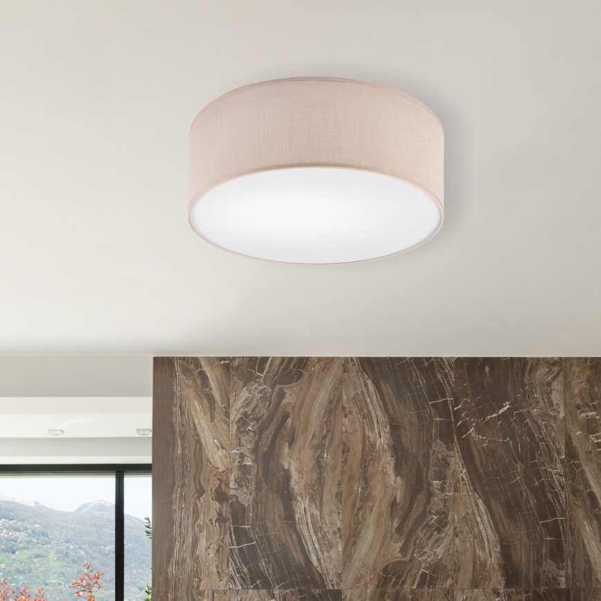 Brilagi - LED loftlampe SIRIJA LED/12W/230V diameter 35 cm beige