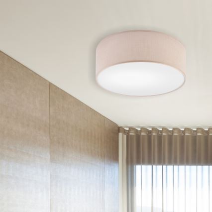 Brilagi - LED loftlampe SIRIJA LED/12W/230V diameter 35 cm beige