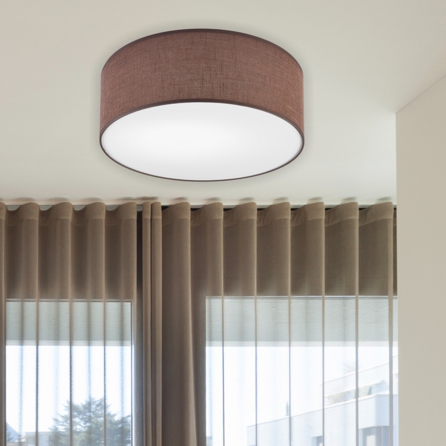 Brilagi - LED loftlampe SIRIJA LED/12W/230V diameter 35 cm brun