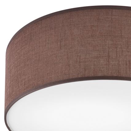 Brilagi - LED loftlampe SIRIJA LED/12W/230V diameter 35 cm brun
