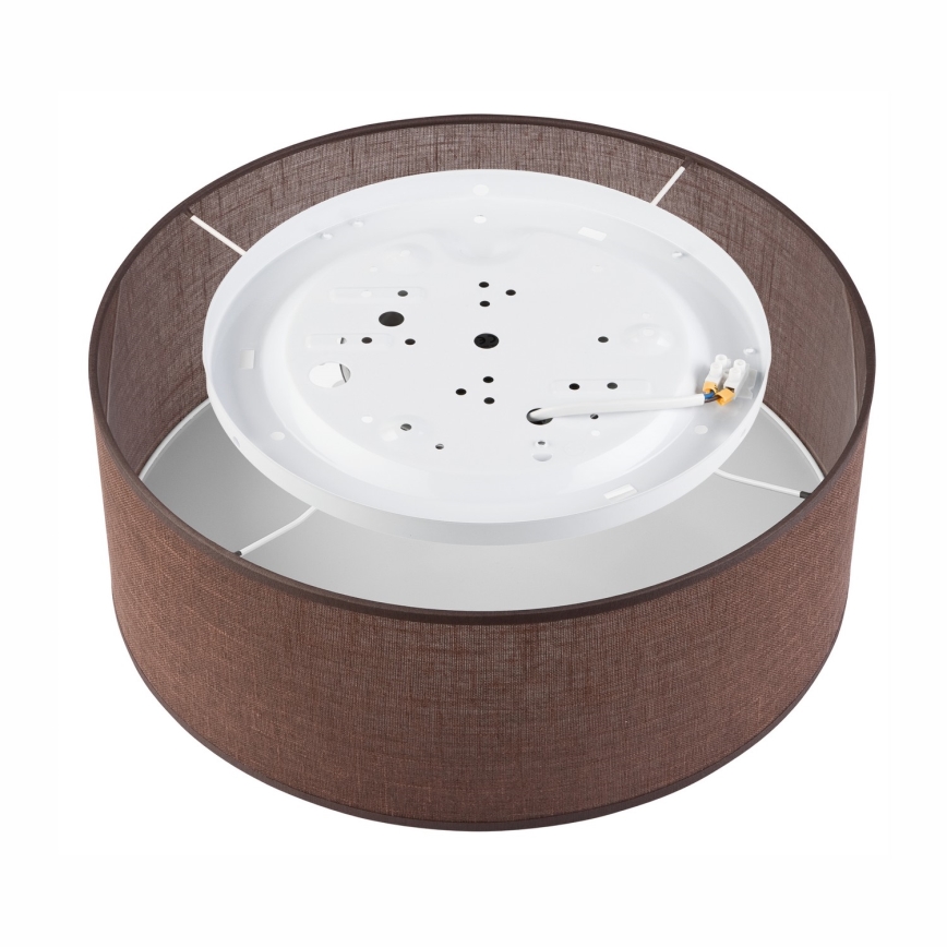 Brilagi - LED loftlampe SIRIJA LED/12W/230V diameter 35 cm brun