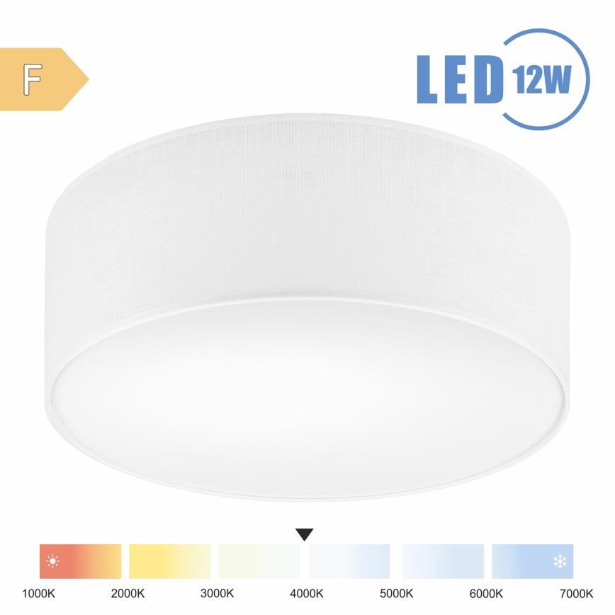 Brilagi - LED loftlampe SIRIJA LED/12W/230V diameter 35 cm hvid