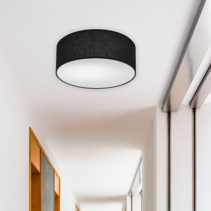 Brilagi - LED loftlampe SIRIJA LED/12W/230V diameter 35 cm sort