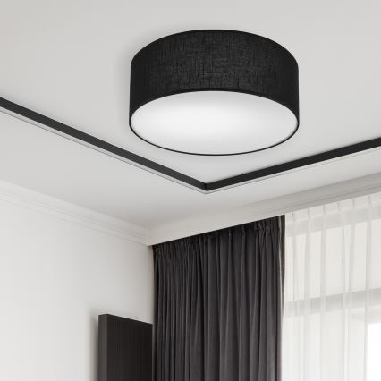 Brilagi - LED loftlampe SIRIJA LED/12W/230V diameter 35 cm sort