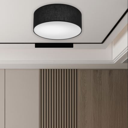 Brilagi - LED loftlampe SIRIJA LED/12W/230V diameter 35 cm sort