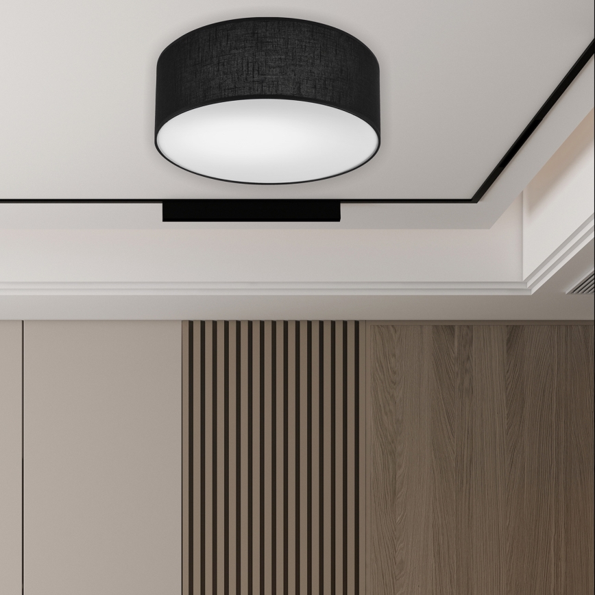 Brilagi - LED loftlampe SIRIJA LED/12W/230V diameter 35 cm sort