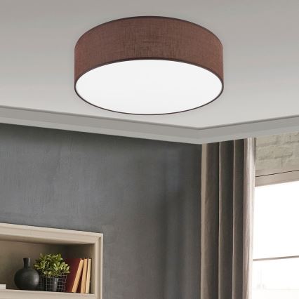 Brilagi - LED loftlampe SIRIJA LED/24W/230V diameter 45 cm brun