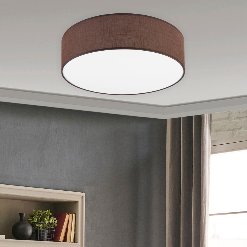 Brilagi - LED loftlampe SIRIJA LED/24W/230V diameter 45 cm brun