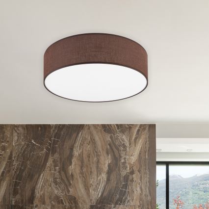 Brilagi - LED loftlampe SIRIJA LED/24W/230V diameter 45 cm brun
