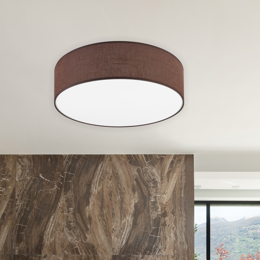 Brilagi - LED loftlampe SIRIJA LED/24W/230V diameter 45 cm brun