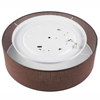 Brilagi - LED loftlampe SIRIJA LED/24W/230V diameter 45 cm brun