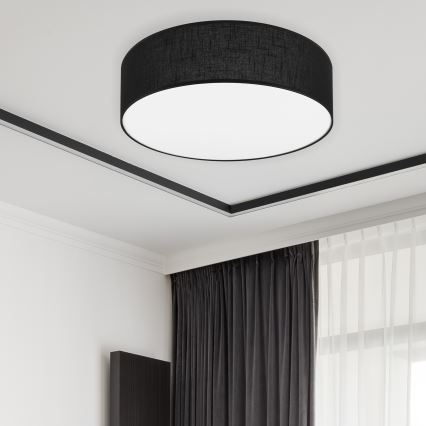 Brilagi - LED loftlampe SIRIJA LED/24W/230V diameter 45 cm sort